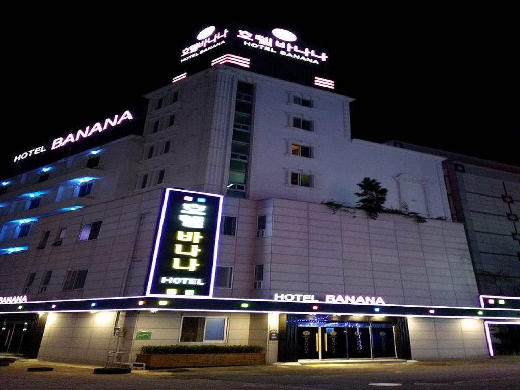 Guangju Hotel Banana Gwangju Metropolitan City Eksteriør bilde